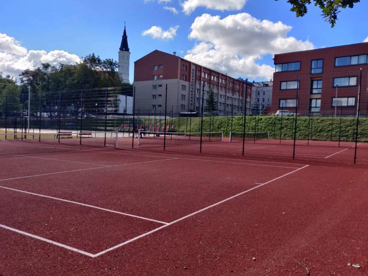 Ferienwohnung Centrinio Parko Apartamentai Šiauliai Exterior foto